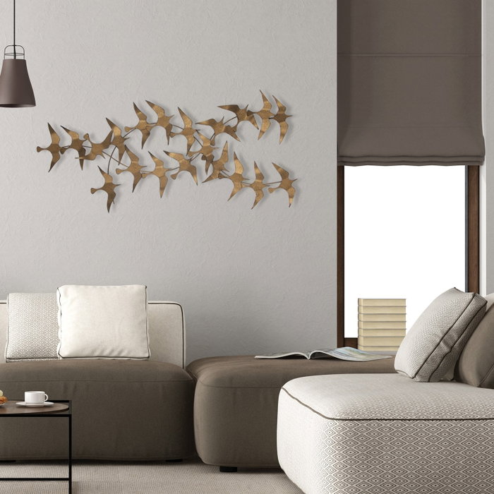 Wallity Sahika Escultura de Pared Metálica Multicolor Wallity Sahika Escultura de Pared Metálica Multicolor